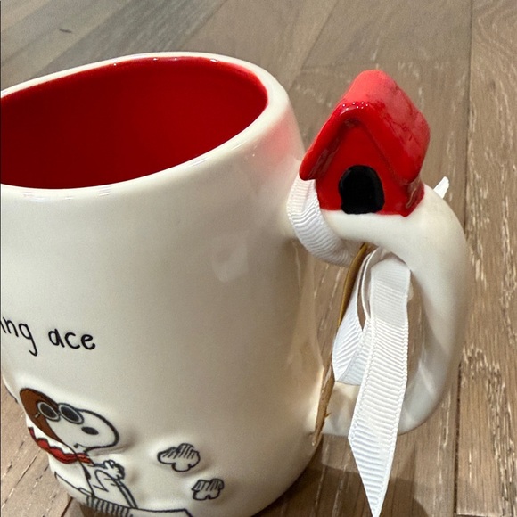 Peanuts Snoopy Cream & Red 'Flying Ace' Snoopy Mug - Picture 2 of 6